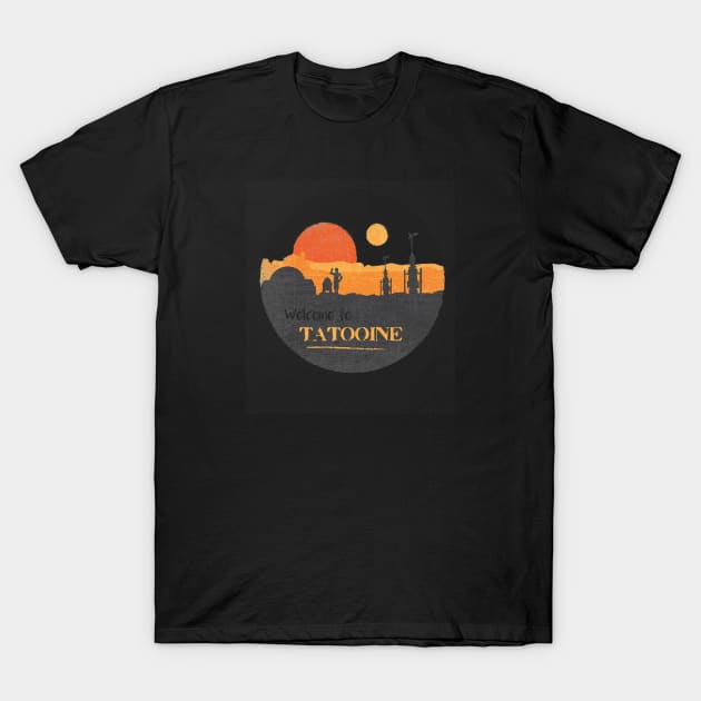 Tatooine T-Shirt by roseminor4